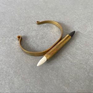 Cities in Dust Brass & Stone Dagger Cuff